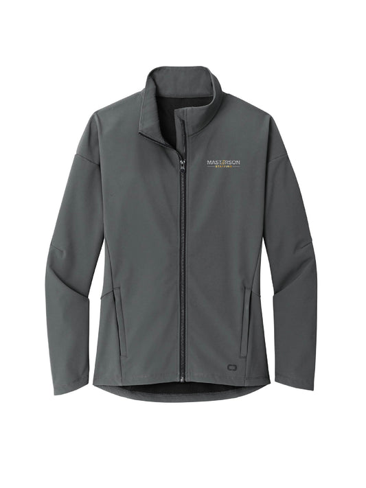 MA104. OGIO® Ladies Commuter Full-Zip Soft Shell