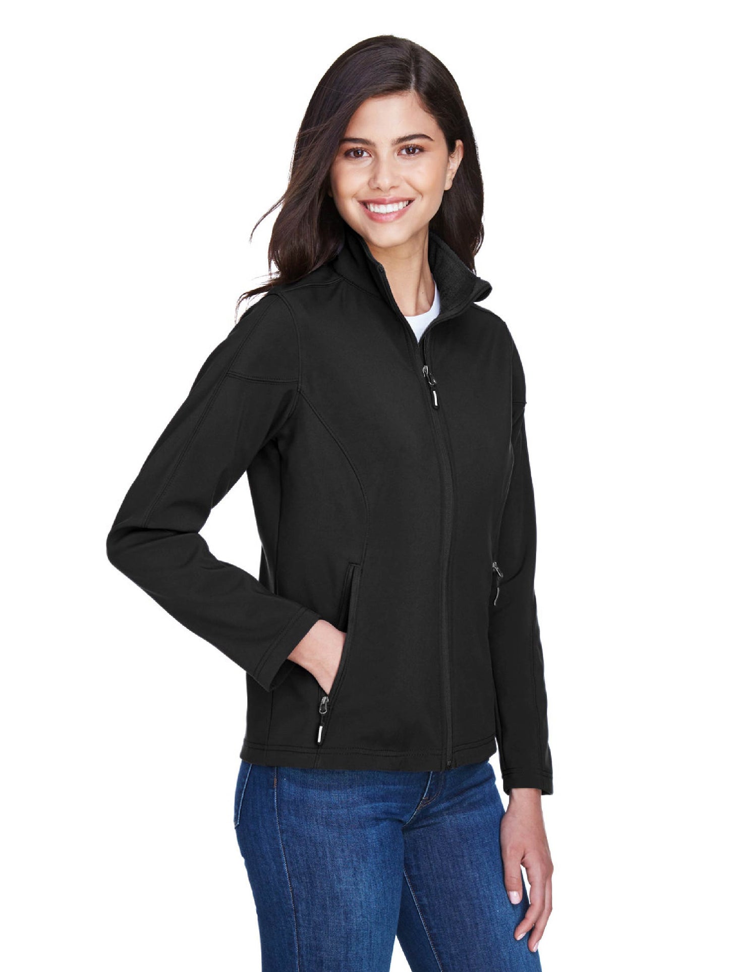 MA105. CORE365 Ladies' Cruise Two-Layer Fleece Bonded Soft Shell Jacket