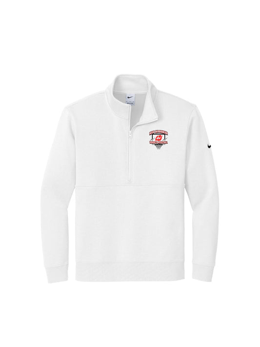 MSUMWB104. Nike® Club Fleece Sleeve Swoosh ½-Zip Shirt