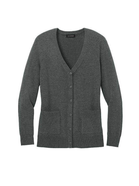 MPM209. Port Authority ® Ladies Marled Cardigan Sweater