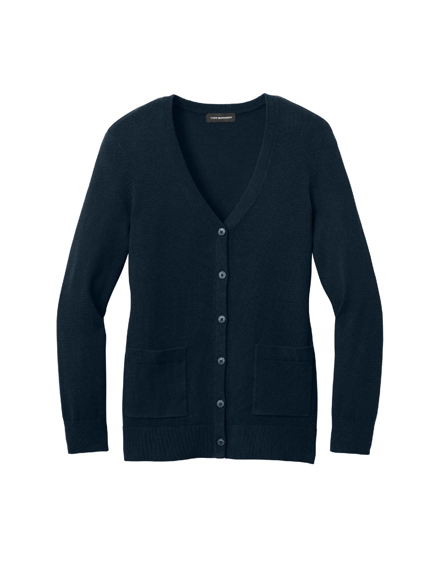 MPM209. Port Authority ® Ladies Marled Cardigan Sweater