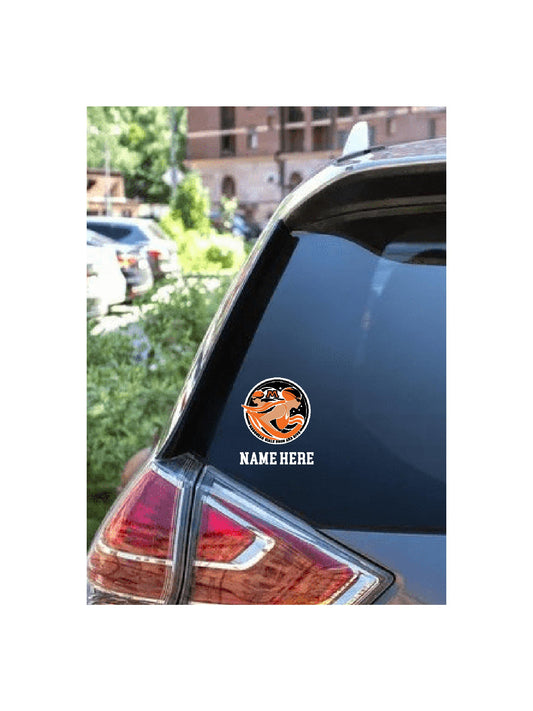 MGS501. Car Window Decal