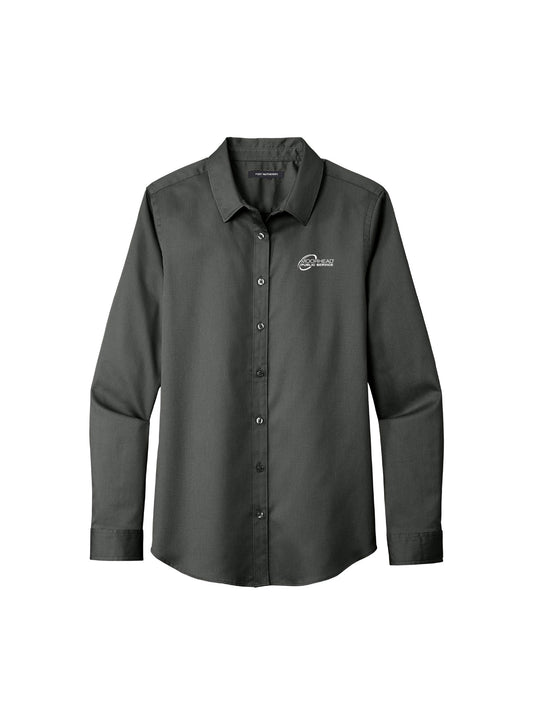 MPS108. Port Authority® Women's Long Sleeve SuperPro React ™