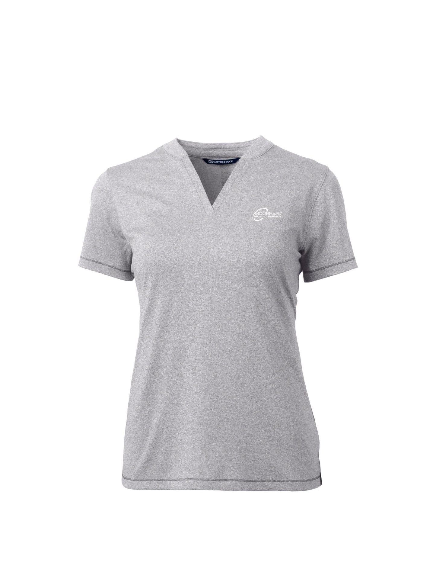 MPS106. Cutter & Buck Forge Eco Heathered Stretch Womens Blade Top