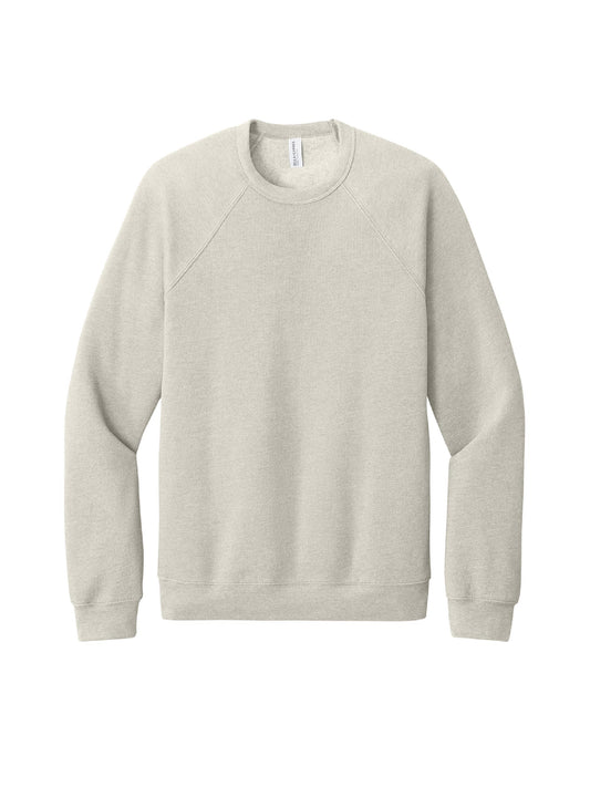 NC302. BELLA+CANVAS ® Unisex Sponge Fleece Raglan Sweatshirt