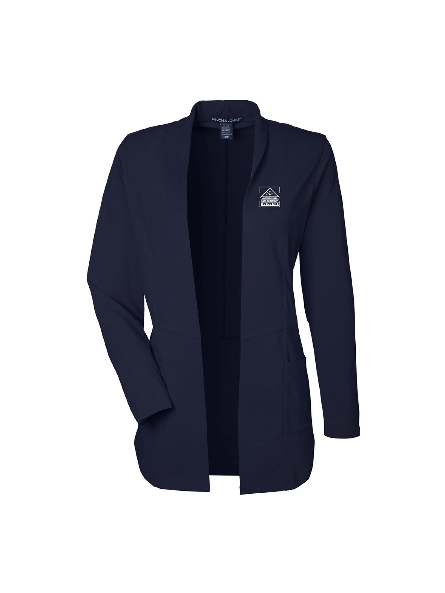 NDAB106. Devon & Jones Ladies' Raleigh Stretch Cardigan