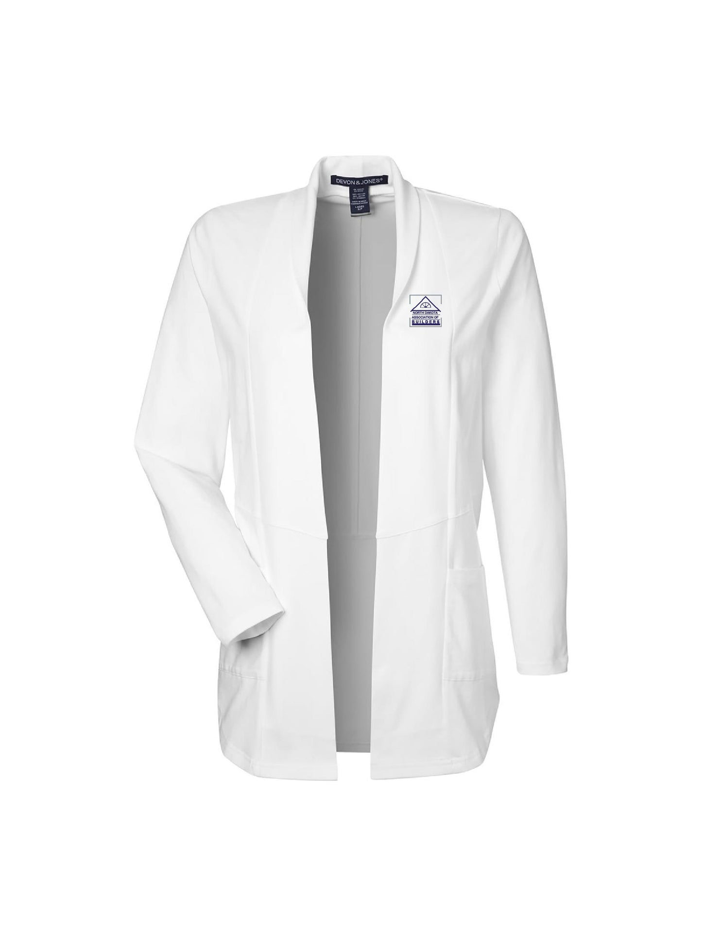 NDAB106. Devon & Jones Ladies' Raleigh Stretch Cardigan