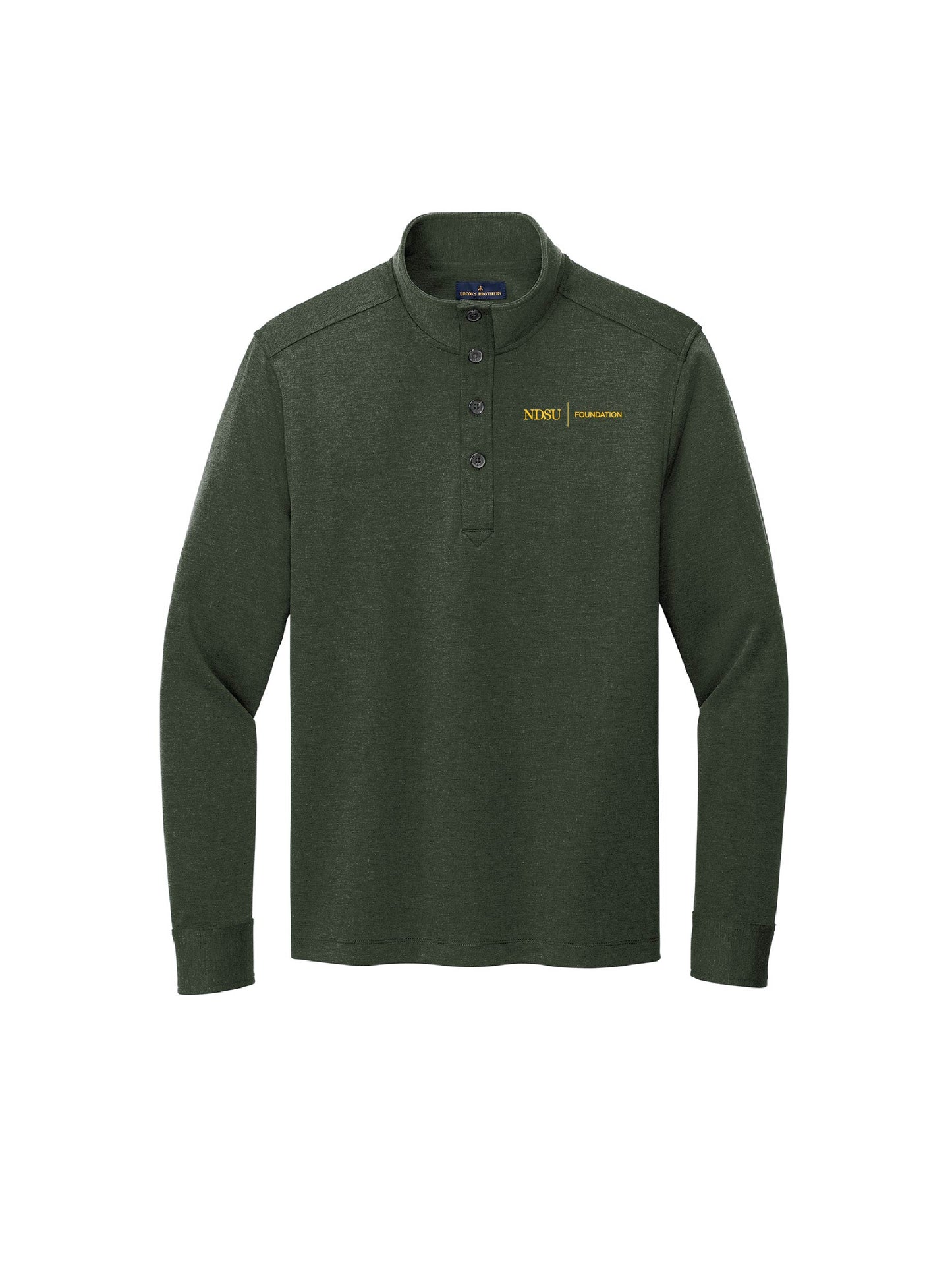 NDSUF205. Brooks Brothers® Mid-Layer Stretch 1/2-Button