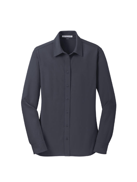 AS101. Port Authority Women's Dimension Knit Dress Shirt