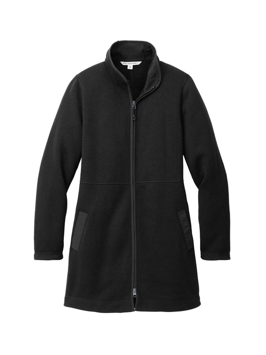 NC223. Port Authority® Ladies Arc Sweater Fleece Long Jacket