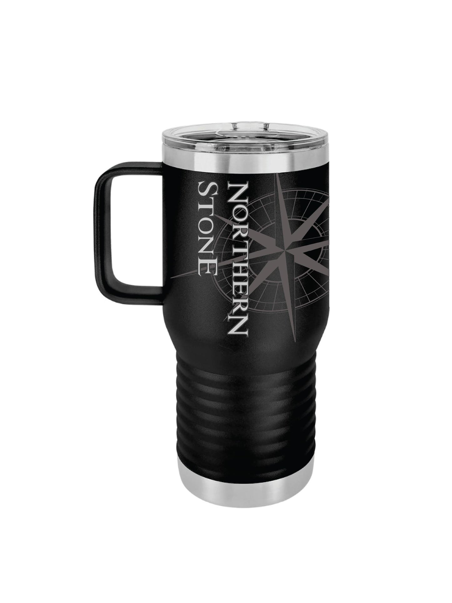 NS501. Polar Camel 20 oz. Travel Mug with Handle