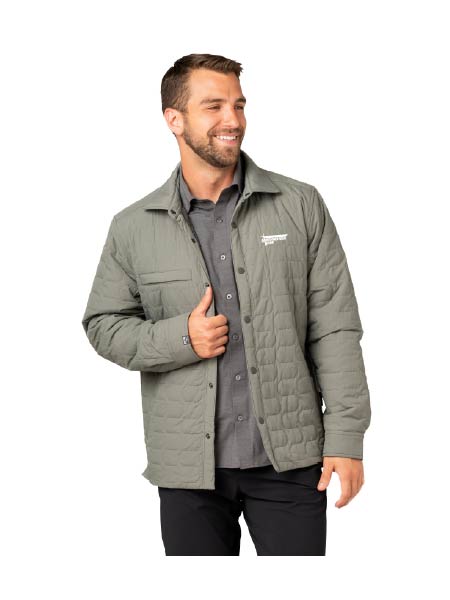 NB229. Men's Artisan 100 GSM Insulated Quilted Shirt Jacket