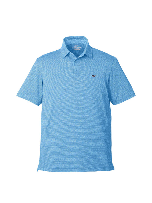 RDOT200. vineyard vines Men's Destin Stripe Sankaty Polo