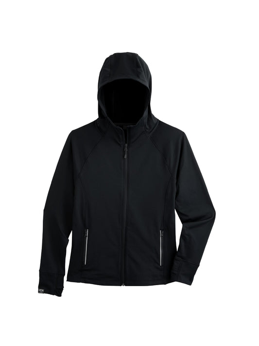 RR46-130. Women's Weekender Performance Fleece Full Zip Hoodie