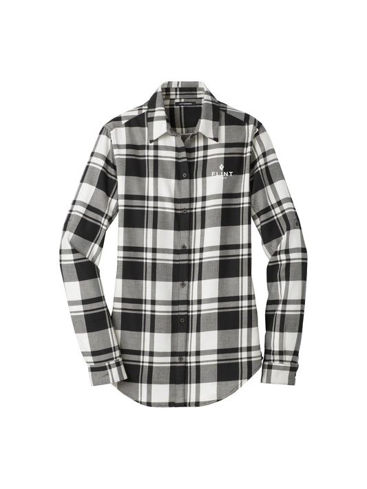 RR46-119. Port Authority Women's Plaid Flannel Tunic