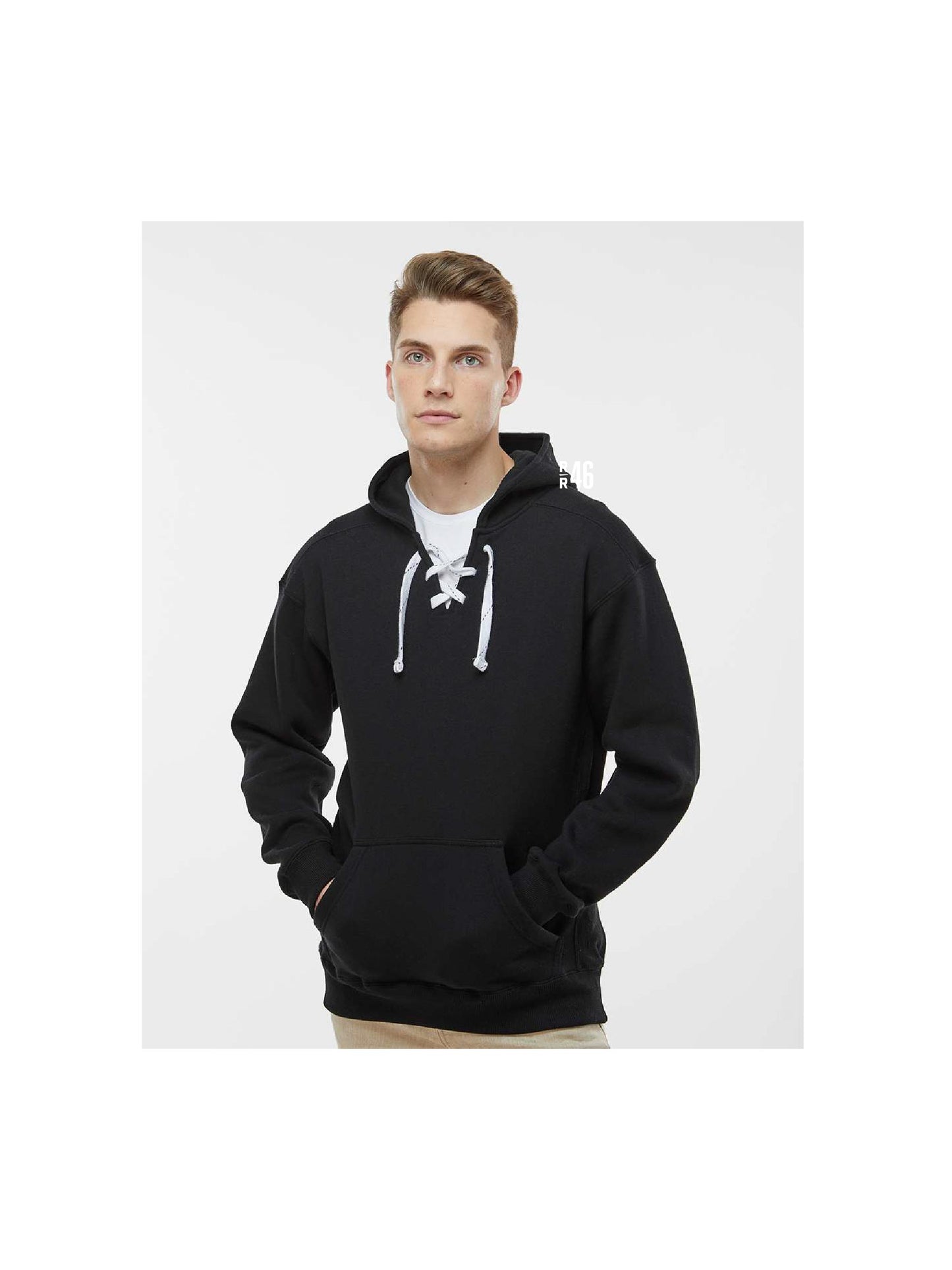 RR46-311. J America Sport Lace Hooded Sweatshirt