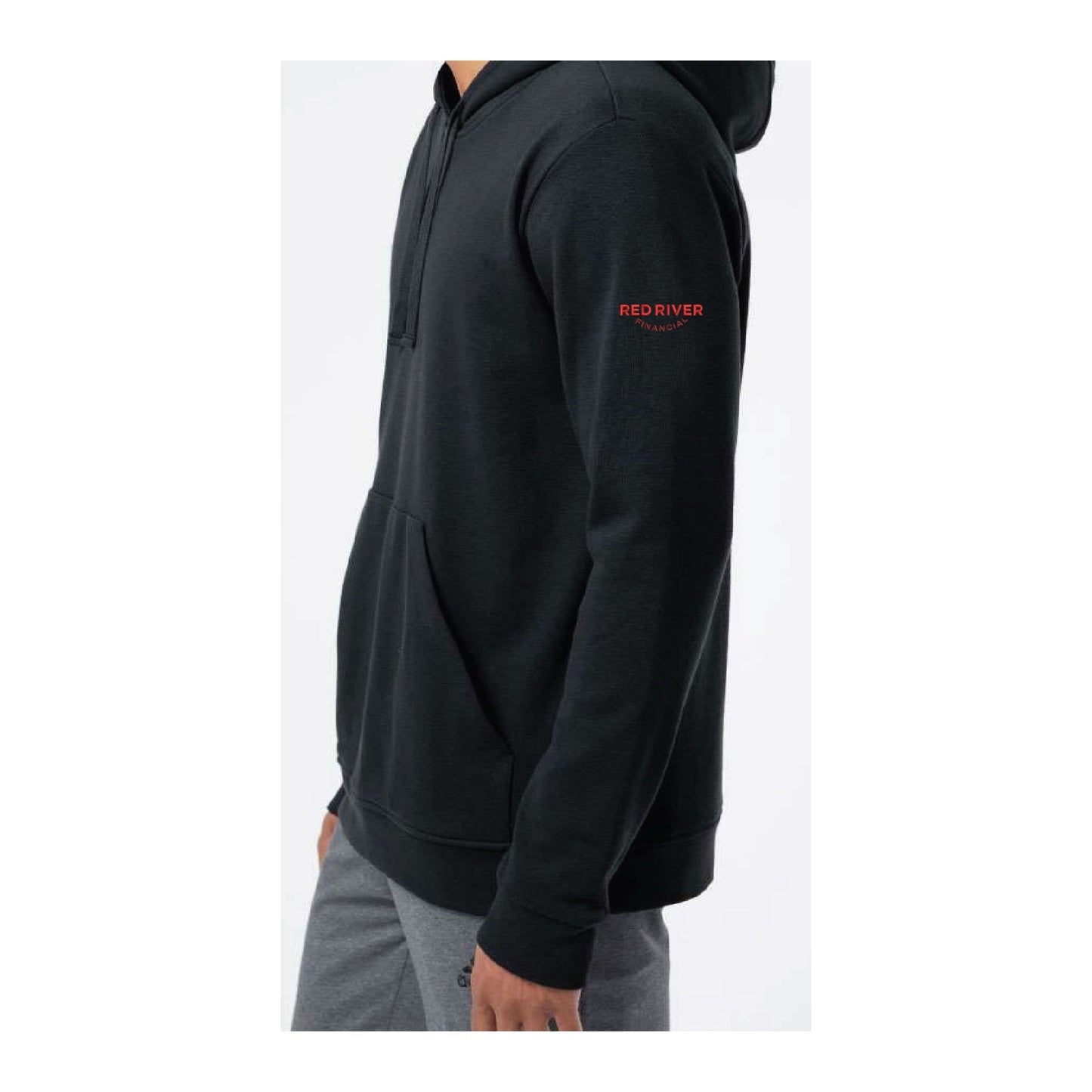 RRF206. Adidas - Fleece Hooded Sweatshirt