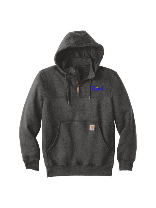 RH112. Carhartt ® Rain Defender ® Paxton Heavyweight Hooded Zip Mock Sweatshirt