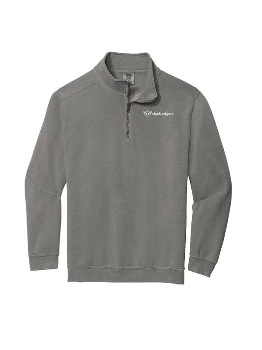 SB306. Comfort Colors Ring Spun 1/4-Zip Sweatshirt