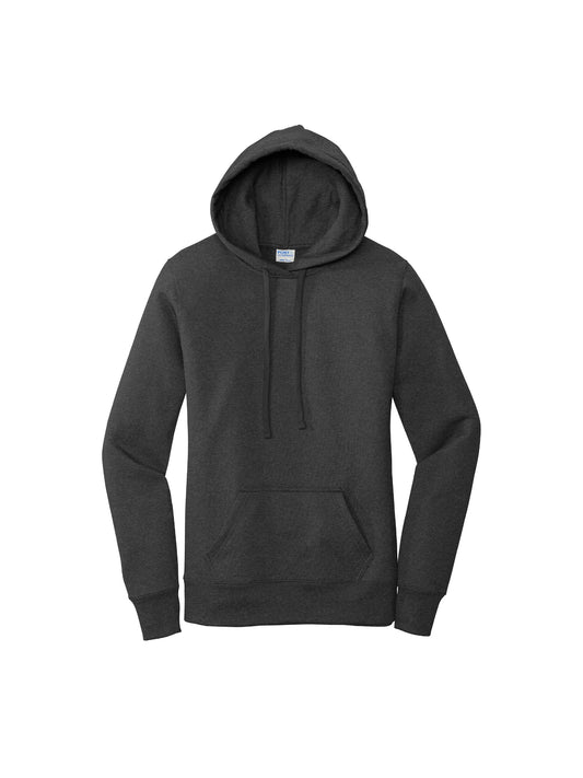 SH116. Port & Company ® Ladies Core Fleece Pullover Hooded Sweatshirt
