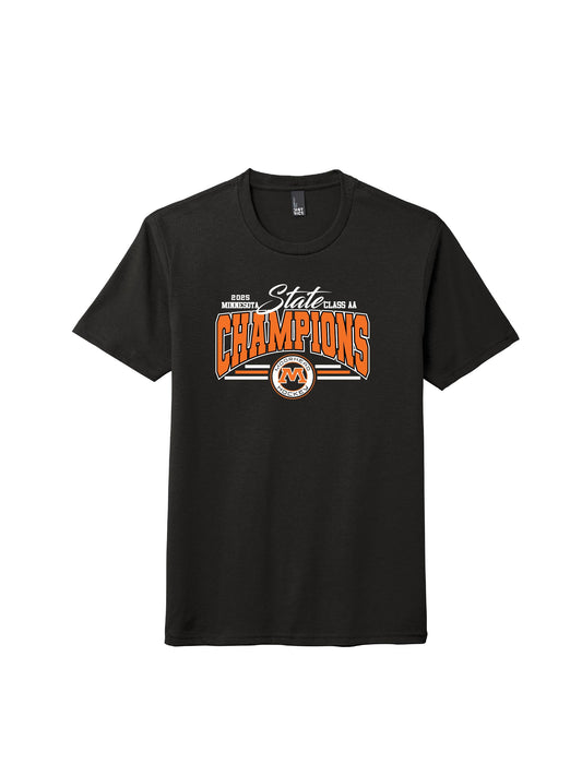 MSH301. "Moorhead Spuds Champion" District ® Perfect Tri ® Tee
