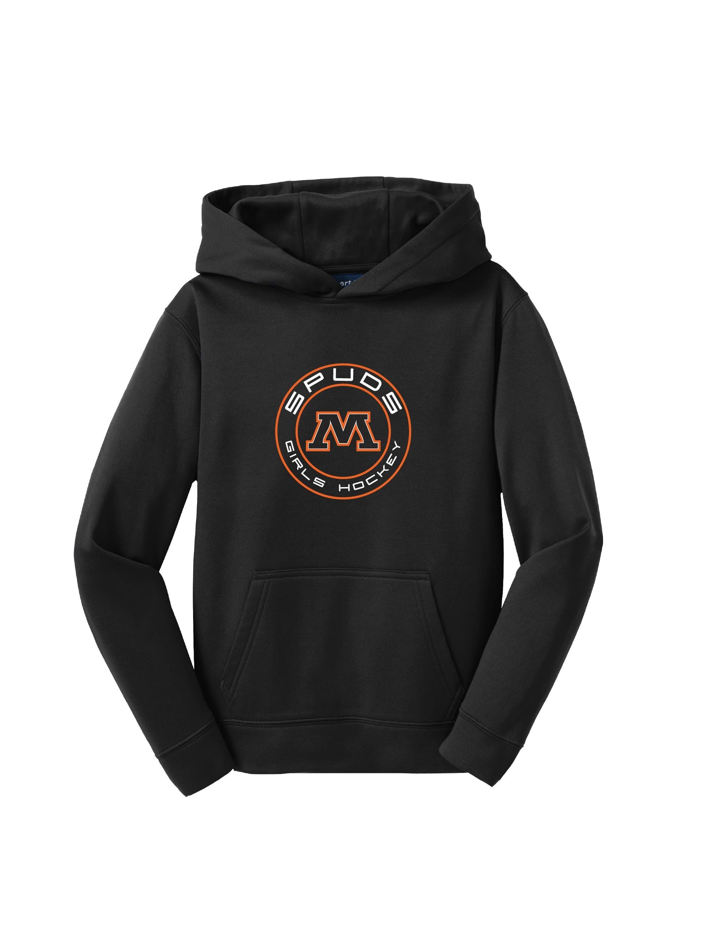 GHMHS402. Girls Hockey YOUTH Sport-Tek® Sport-Wick® Fleece Hooded Pullover