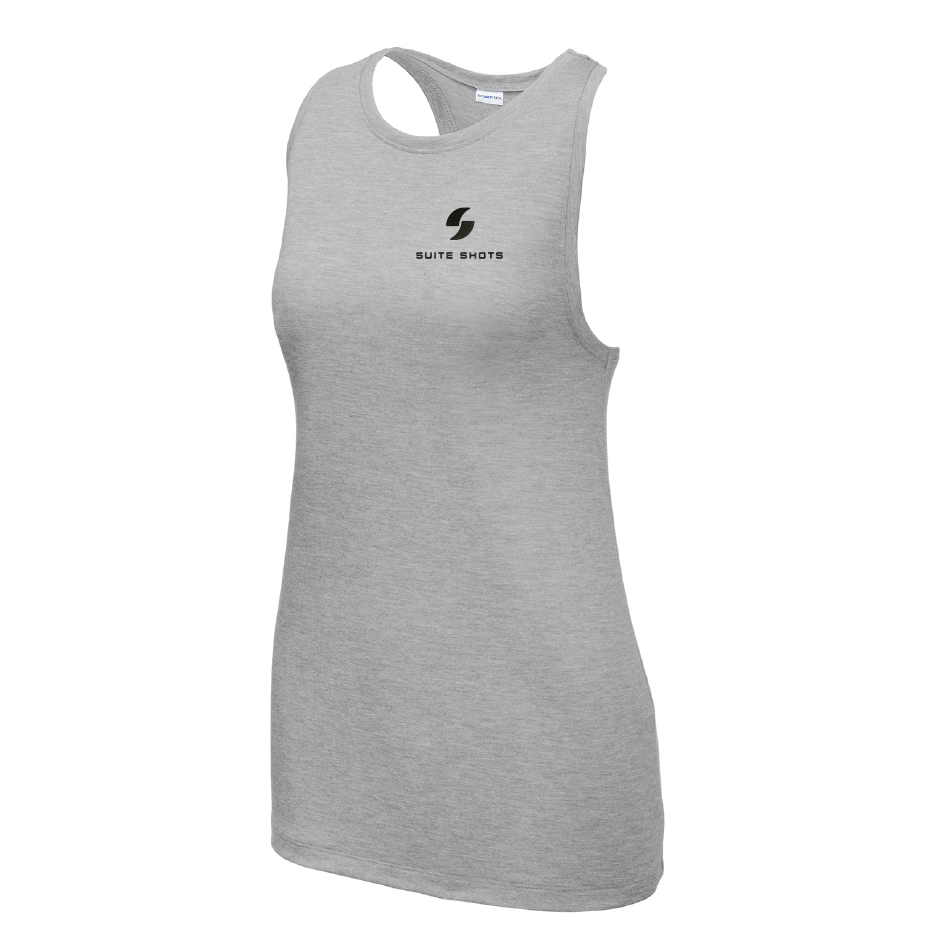 SST117. Sport-Tek® Ladies PosiCharge® Tri-Blend Wicking Tank