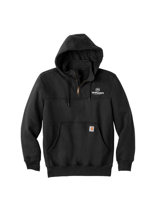 TFP203. Carhartt® Rain Defender® Paxton Heavyweight Hooded Zip Mock Sweatshirt