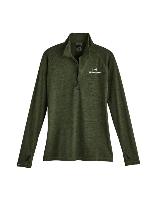 TFP103. Women's Pacesetter Super Soft Lightweight Quarter Zip