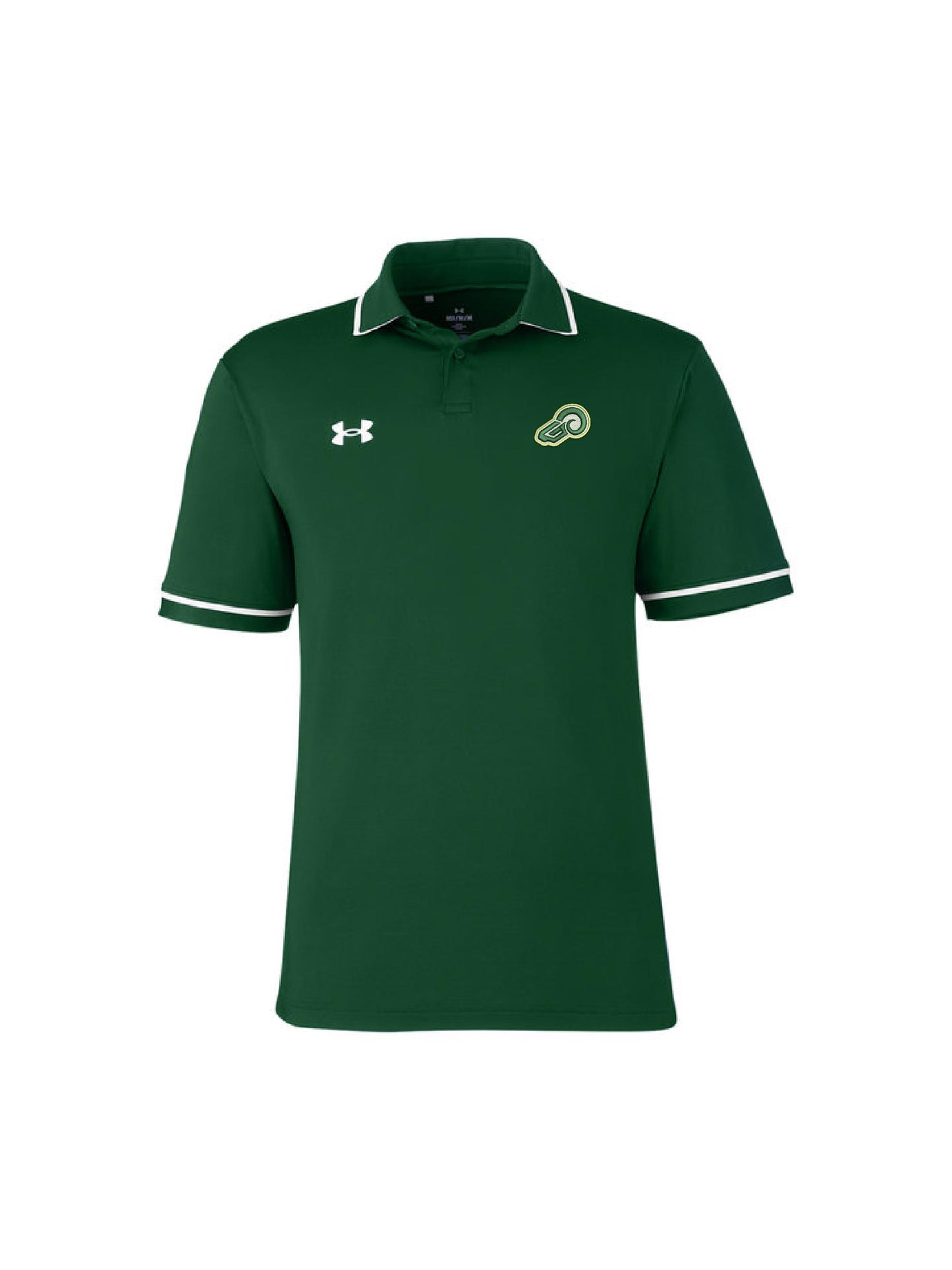TG213. Under Armour Men's Tipped Teams Performance Polo
