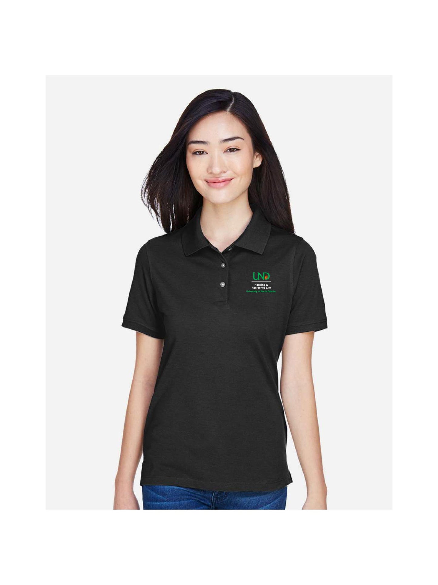 UND102. Harrinton Ladies' Easy Blend Polo