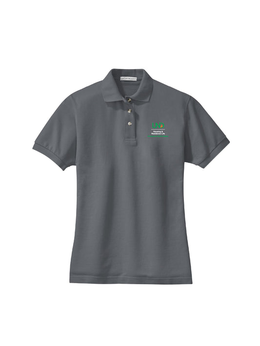 UND109. Port Authority® Ladies Heavyweight Cotton Pique Polo
