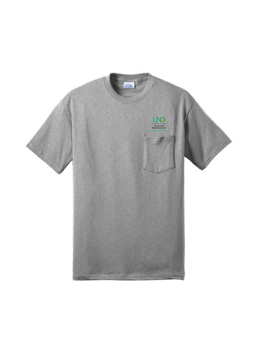 UND206. Port & Company® Core Blend Pocket Tee