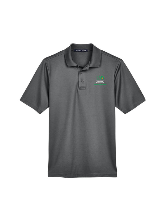 UND248. Men's CrownLux Performance Plaited Polo