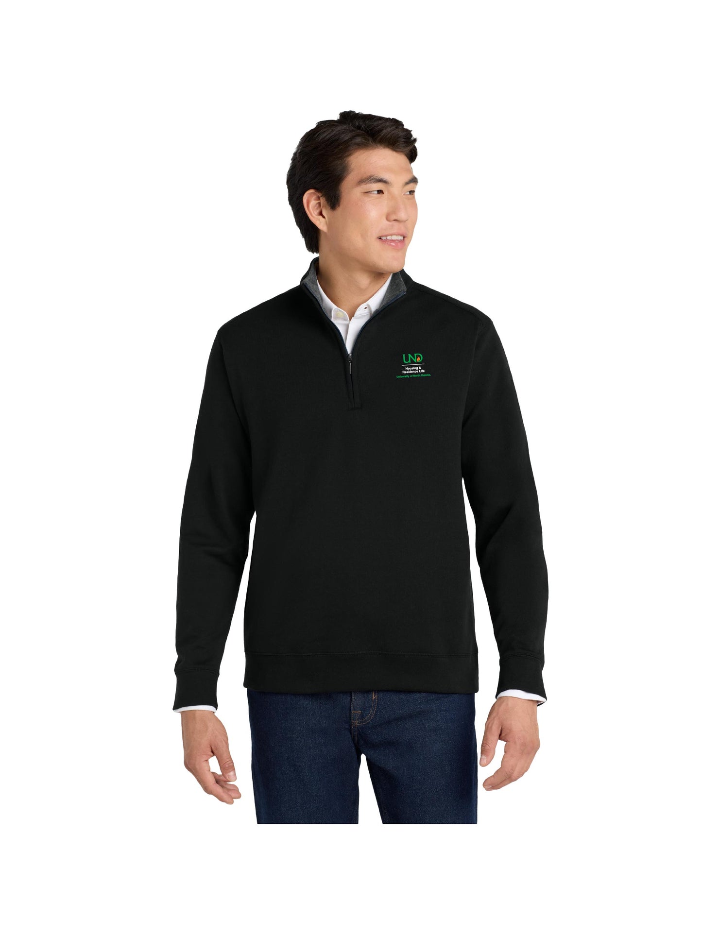 UND250. Port Authority Interlock 1/4-Zip