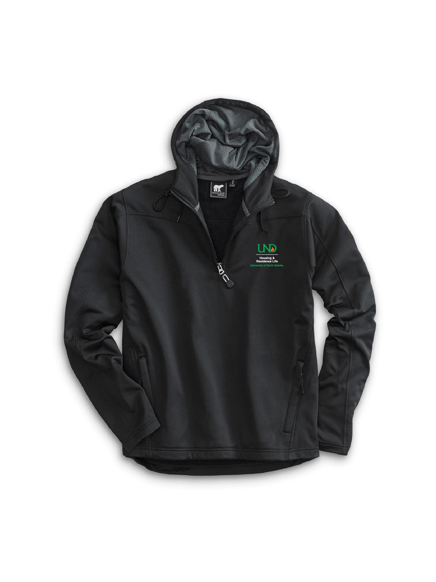 UND252. White Bear Performance Hoody