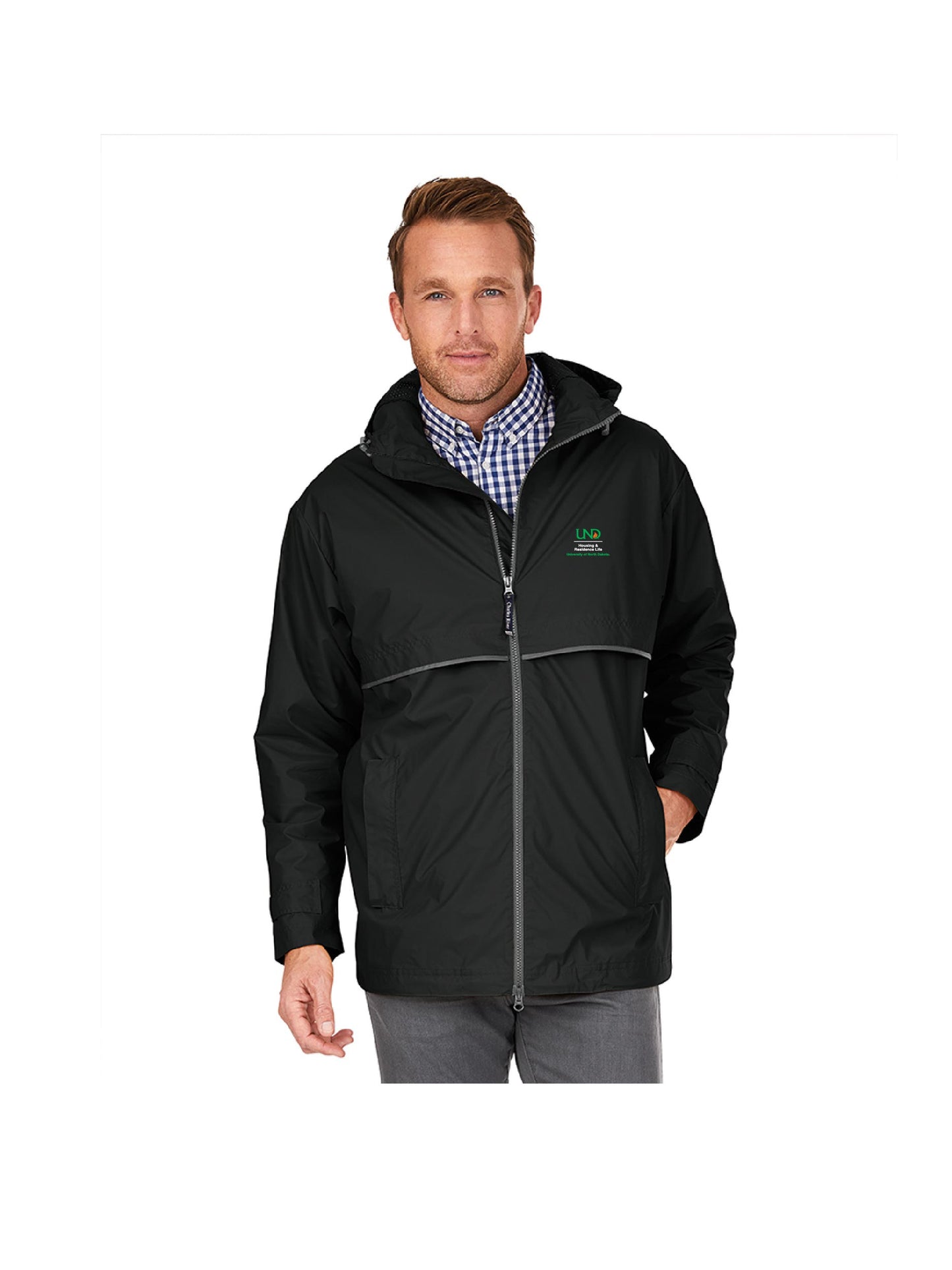 UND257. Men's New Englander® Rain Jacket