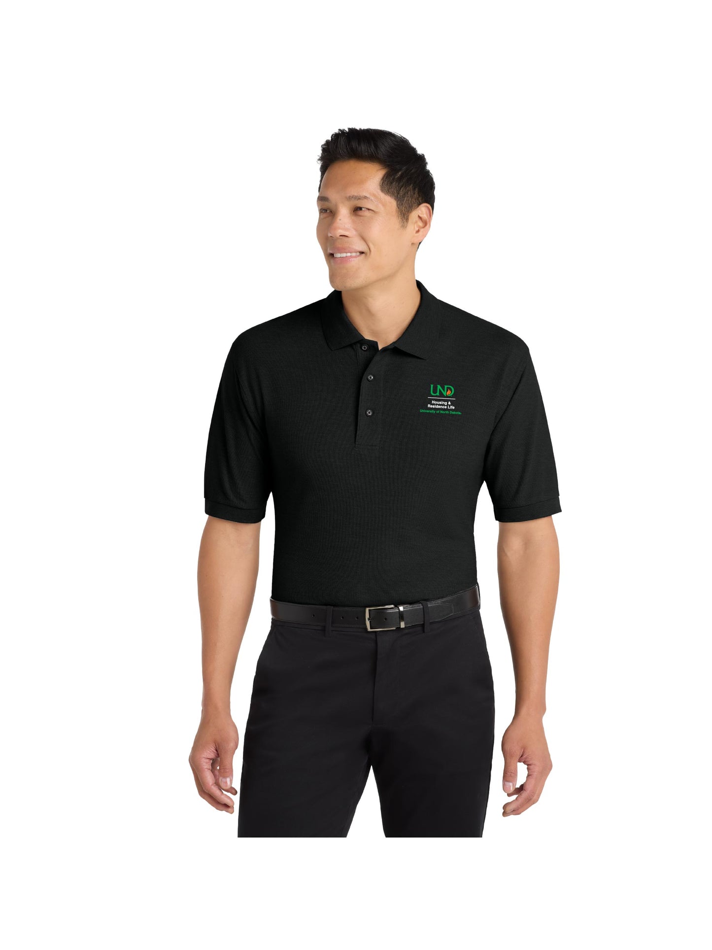 UND223. Port Authority® Silk Touch Polo