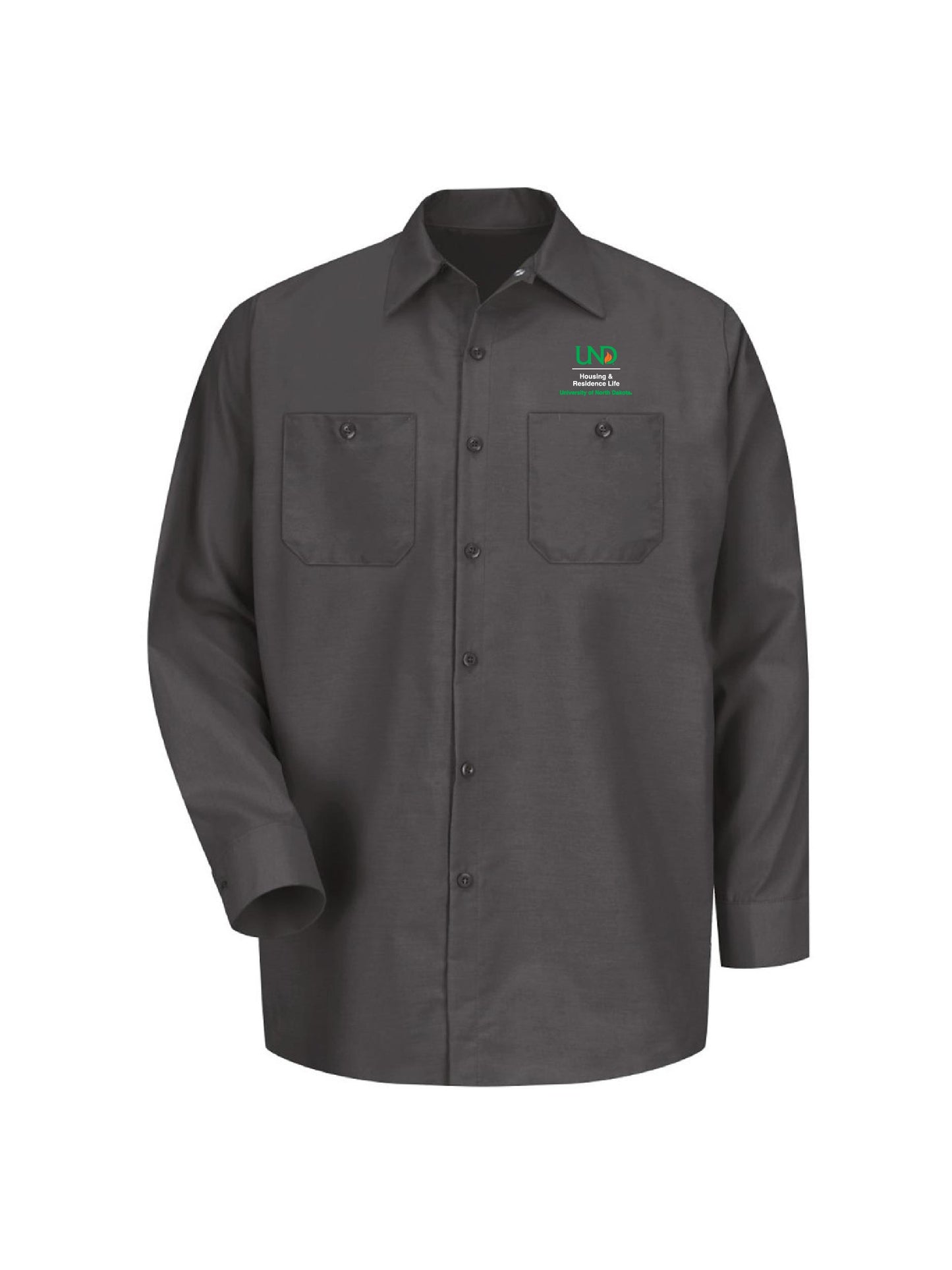 UND227. Red Kap® Industrial Long Sleeve Work Shirt