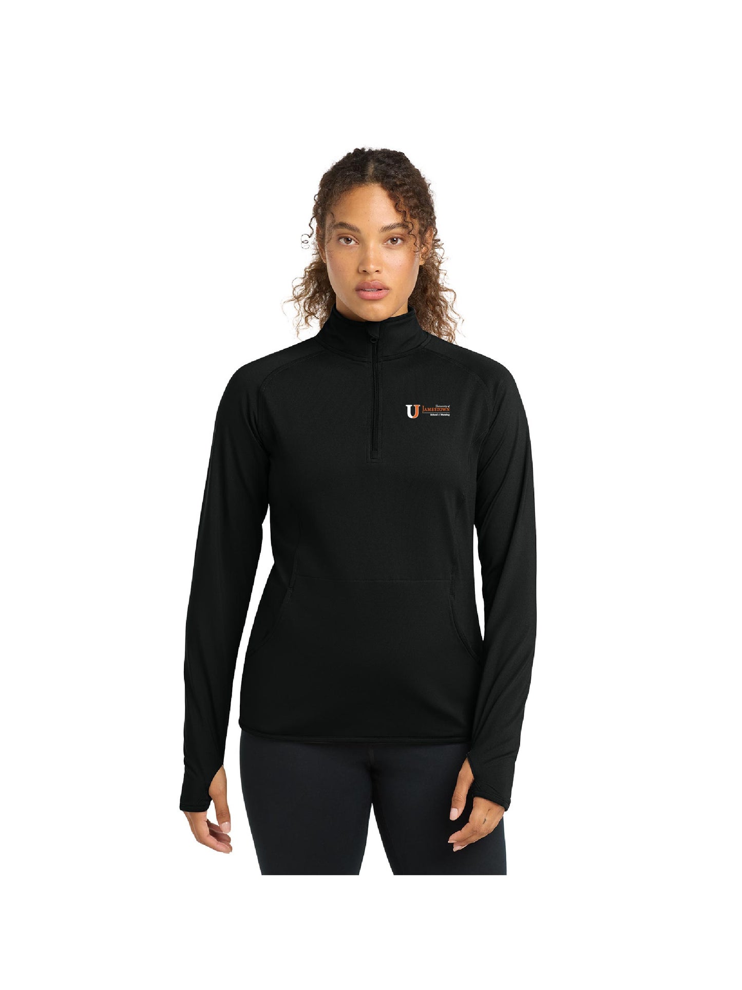 UJN100. Sport-Tek® Women's Sport-Wick® Stretch 1/4-Zip Pullover