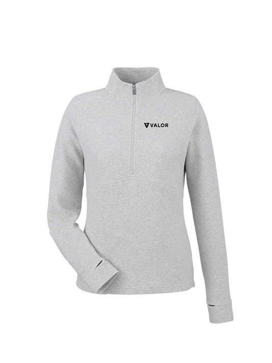 VC226. North End Women's Spirit Textured 1/4-Zip