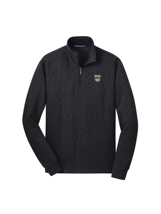 WRJ208. Port Authority Slub Fleece 1/4-Zip Pullover