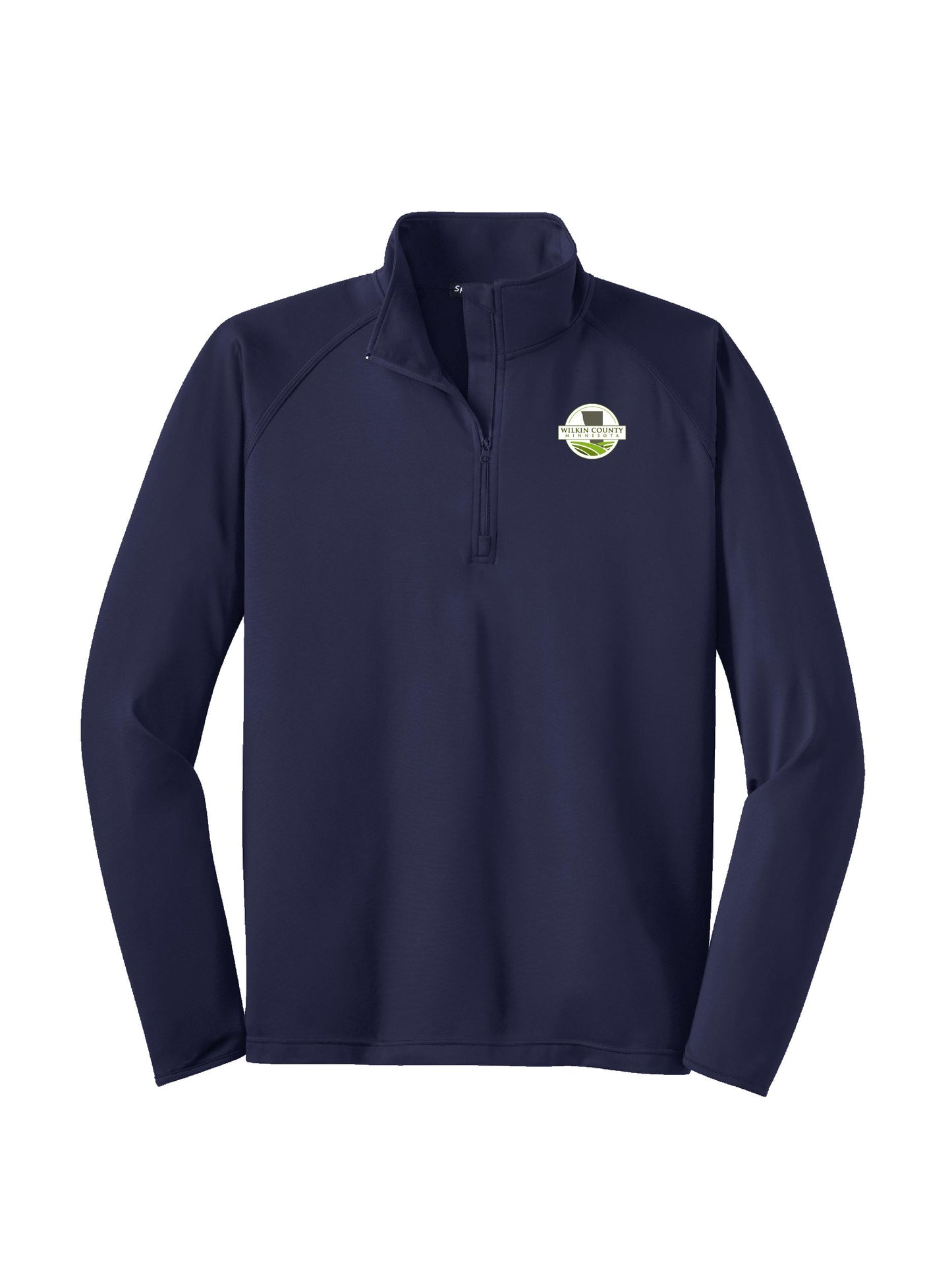 WC201. Men's Sport-Tek®Sport-Wick® Stretch 1/2-Zip Pullover Sweatshirt