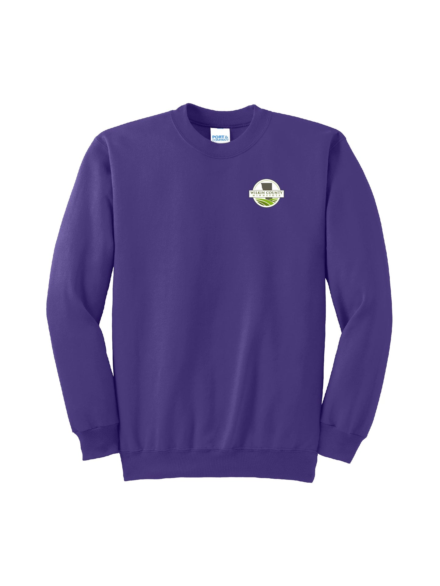 WC204. Men's Port & Company Essential Fleece Crewneck Sweatshirt
