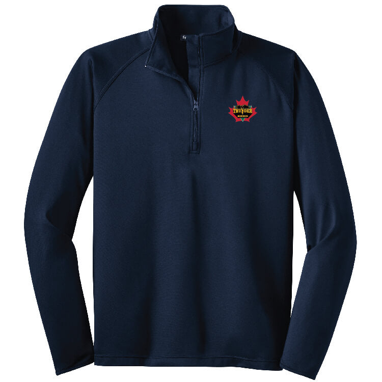 TSCA110. Men's Stretch ¼-Zip Pullover