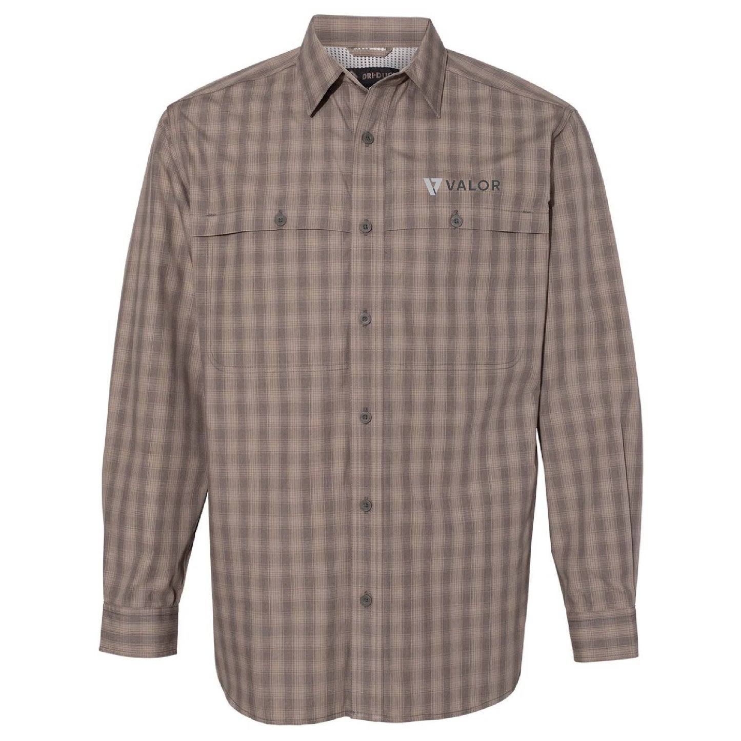 VC113. Dri Duck Paseo Plaid Shirt