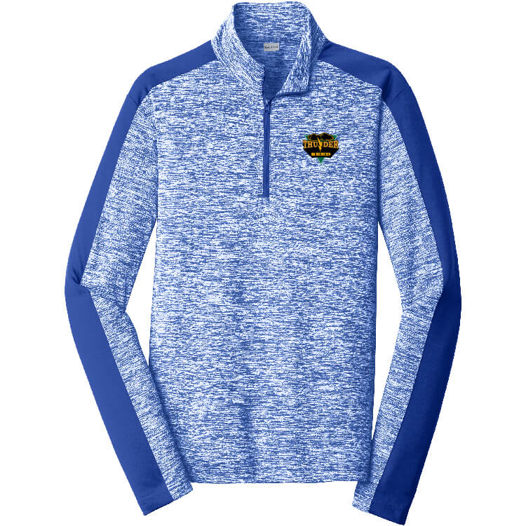 TSUS119. Men's Colorblock ¼-Zip Pullover