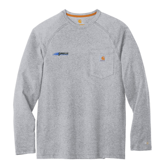 HPI201. Carhartt Force® Cotton Delmont Long Sleeve T-Shirt
