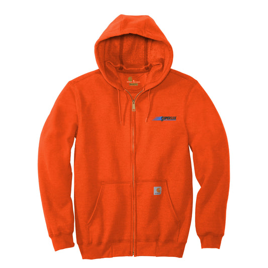 HPI203. Carhartt® Midweight Hooded Zip-Front Sweatshirt
