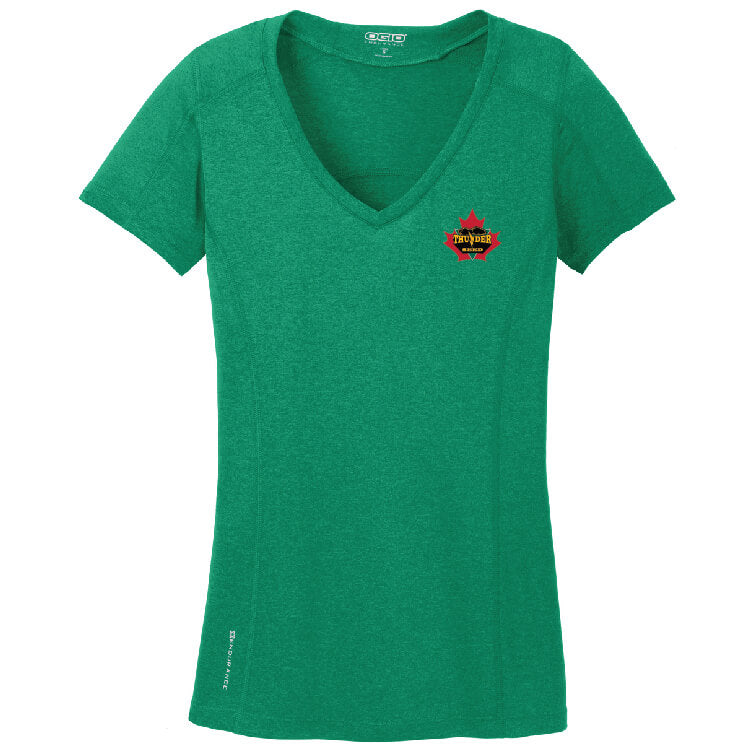 TSCA203. Ladies' Pulse V-Neck Tee